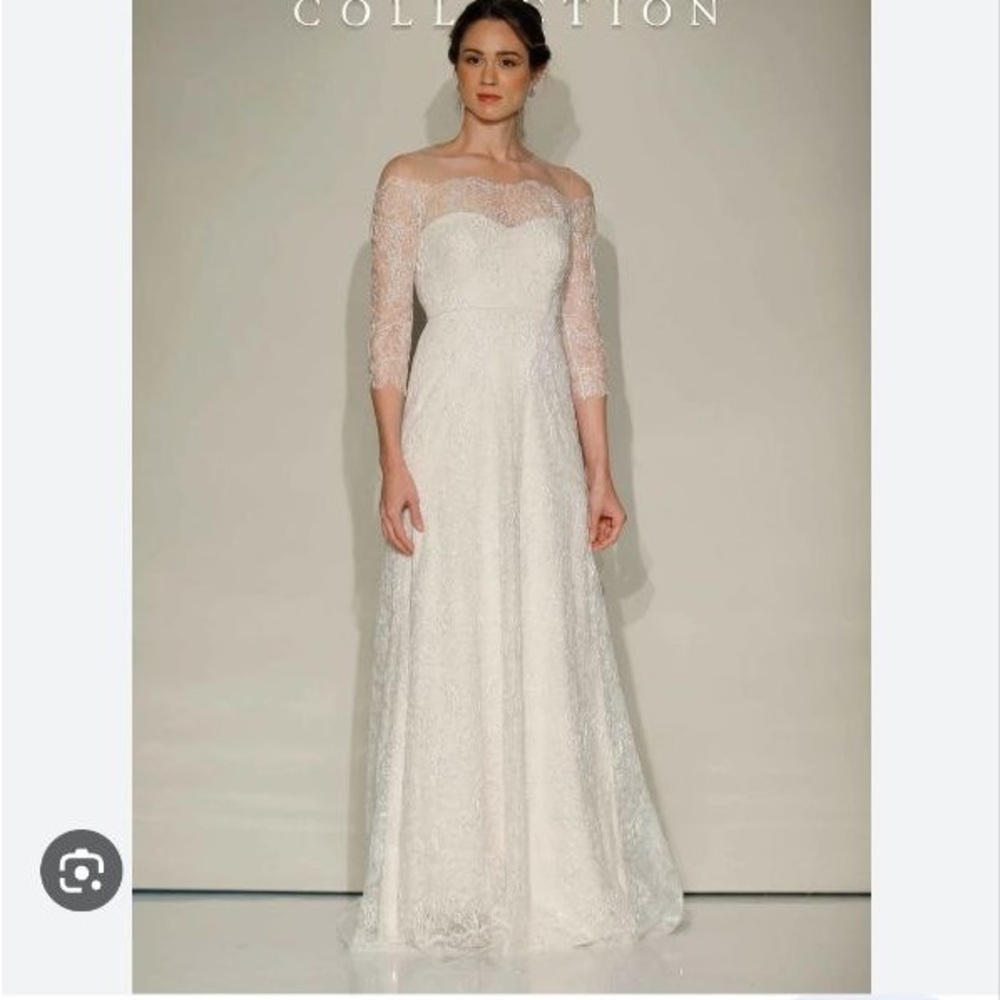 NEW BHLDN JENNY YOO CANDELA LACE WEDDING DRESS GOWN - Picture 3 of 13